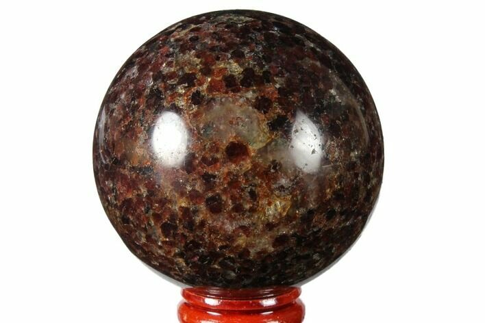 Polished Garnetite (Garnet) Sphere - Madagascar #132064